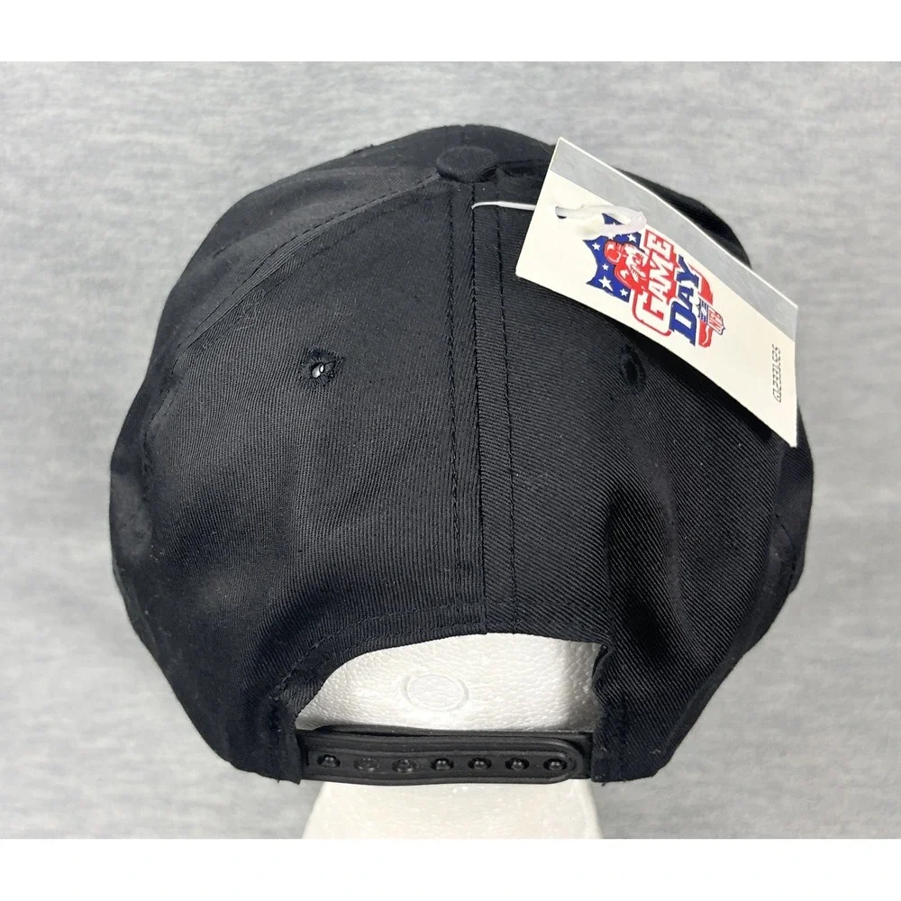 Vintage NFL Super Bowl XXXII 1998 San Diego Snapback Hat Mens Black Game Day NWT